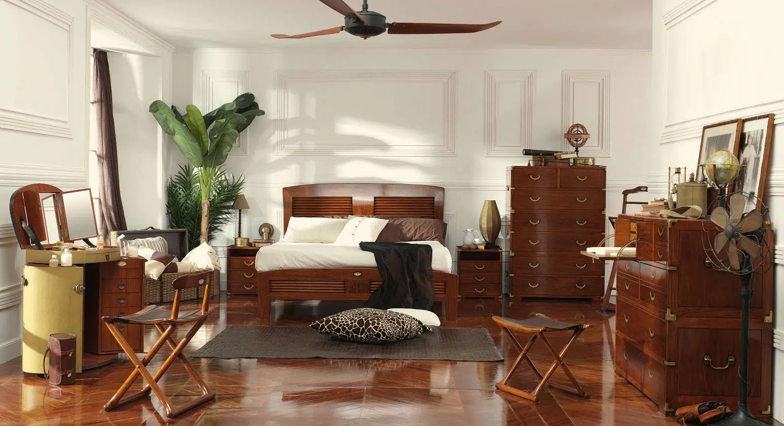 décor colonial