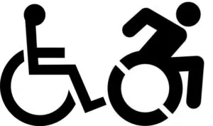 pictogramme fauteuil handicap
