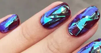 Glass Nail Art