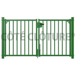 portail de jardin bardo cote cloture