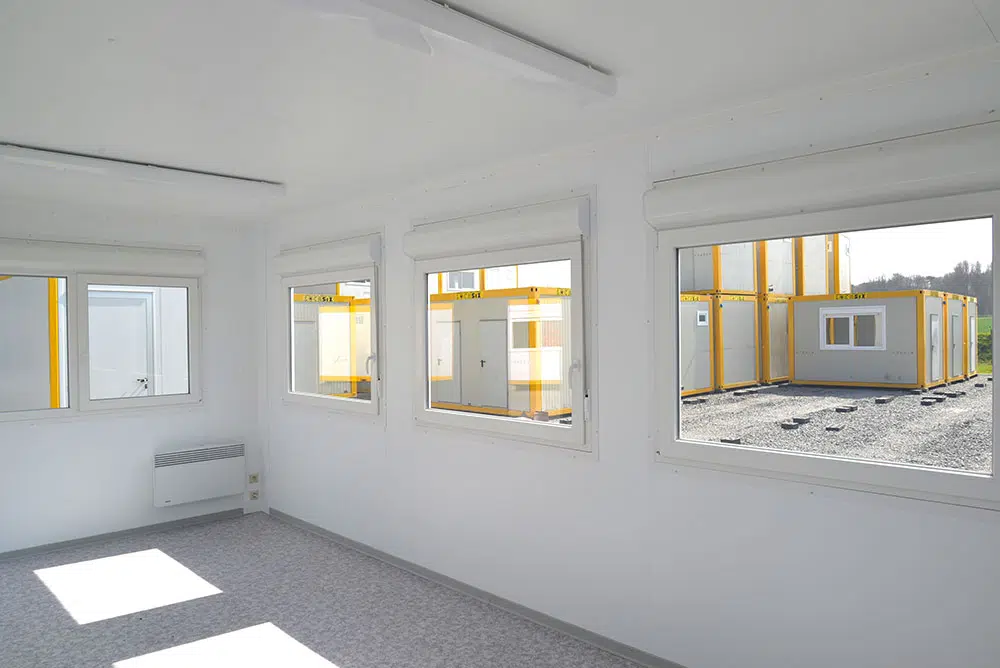 Des travaux? Un container pour bureau!