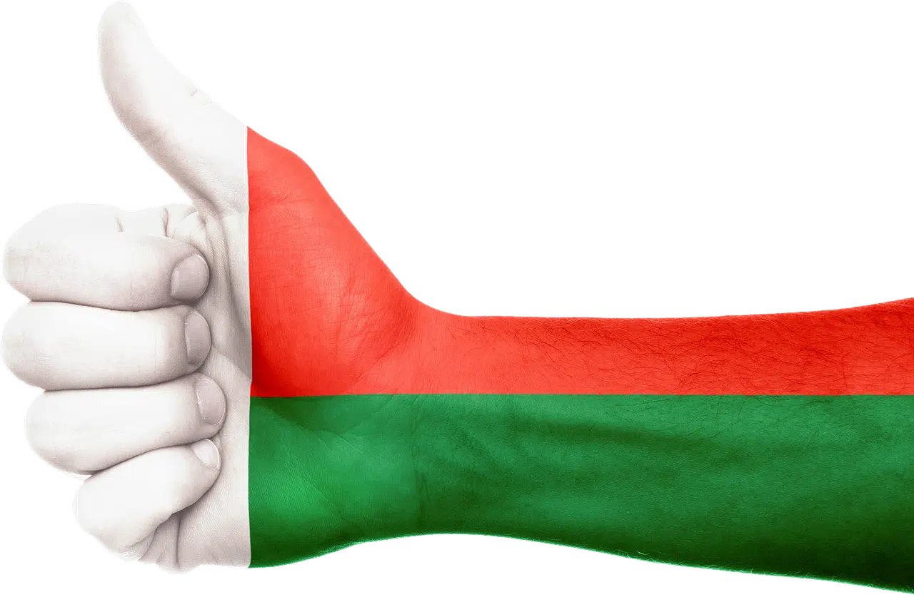 Drapeau de Madagascar