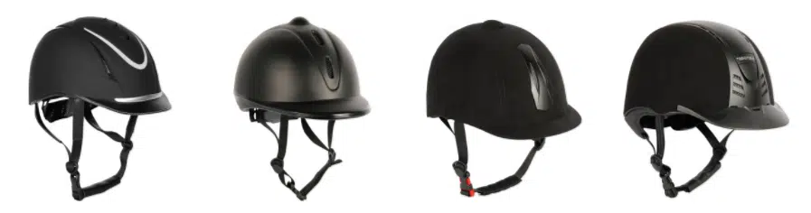 casque d'équitation différents modèles