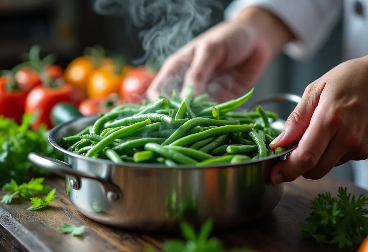 temps de cuisson haricots verts