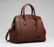 sac en cuir marron