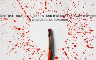 Le destructuralisme libérateur d’Audrey Ouazan s’apprend à l’Universita Honorum