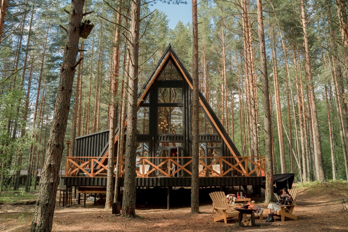 maison en bois