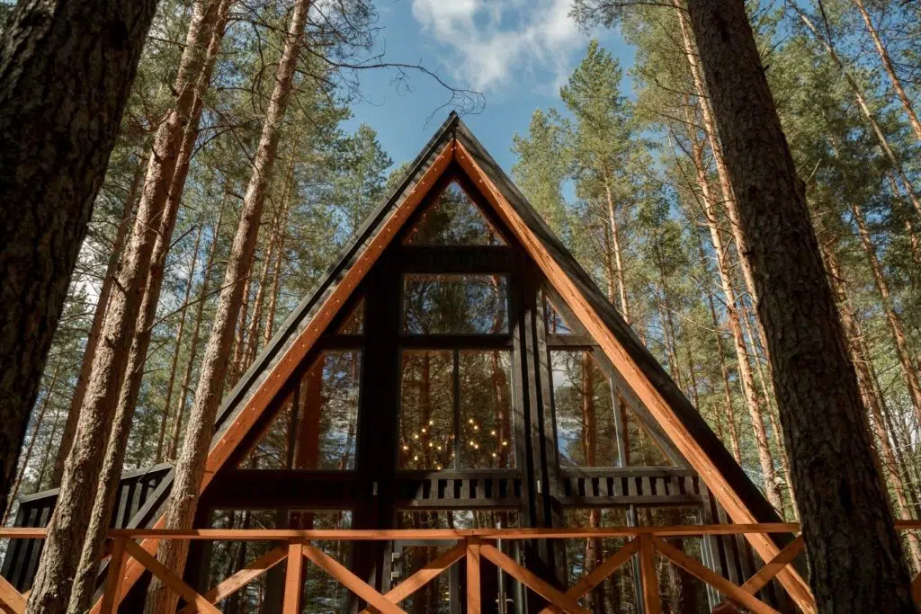 maison en bois