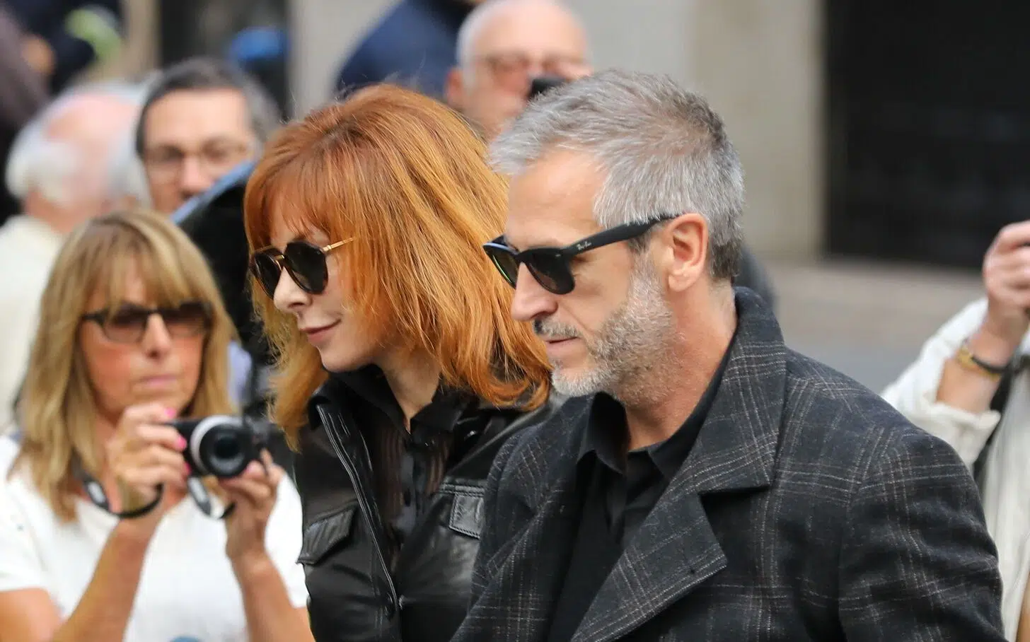 Mylène Farmer et son compagnon