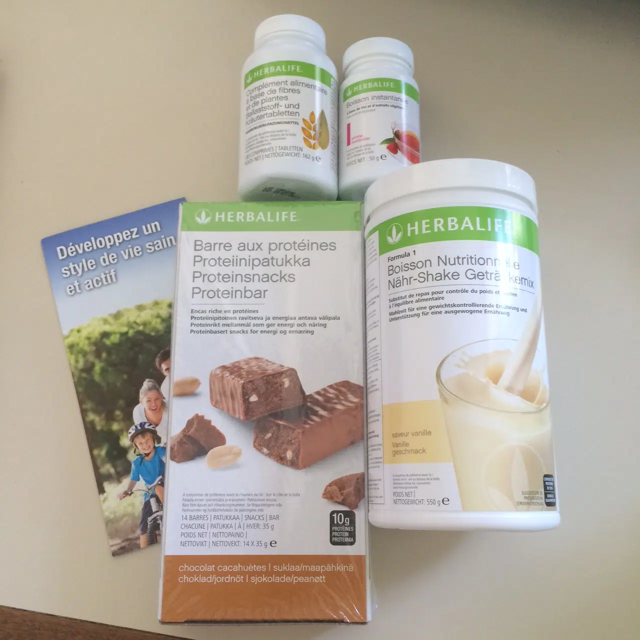 Les compléments alimentaires Herbalife