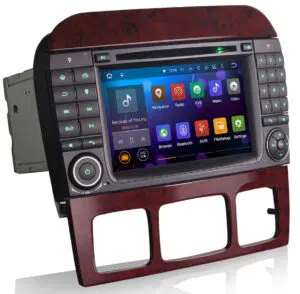 autoradio android mercedes avec adaptateur