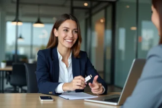 Clé USB personnalisée pour promouvoir une entreprise moderne