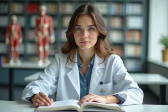 Ostéopathe examinant un patient pour évaluer sa mobilité