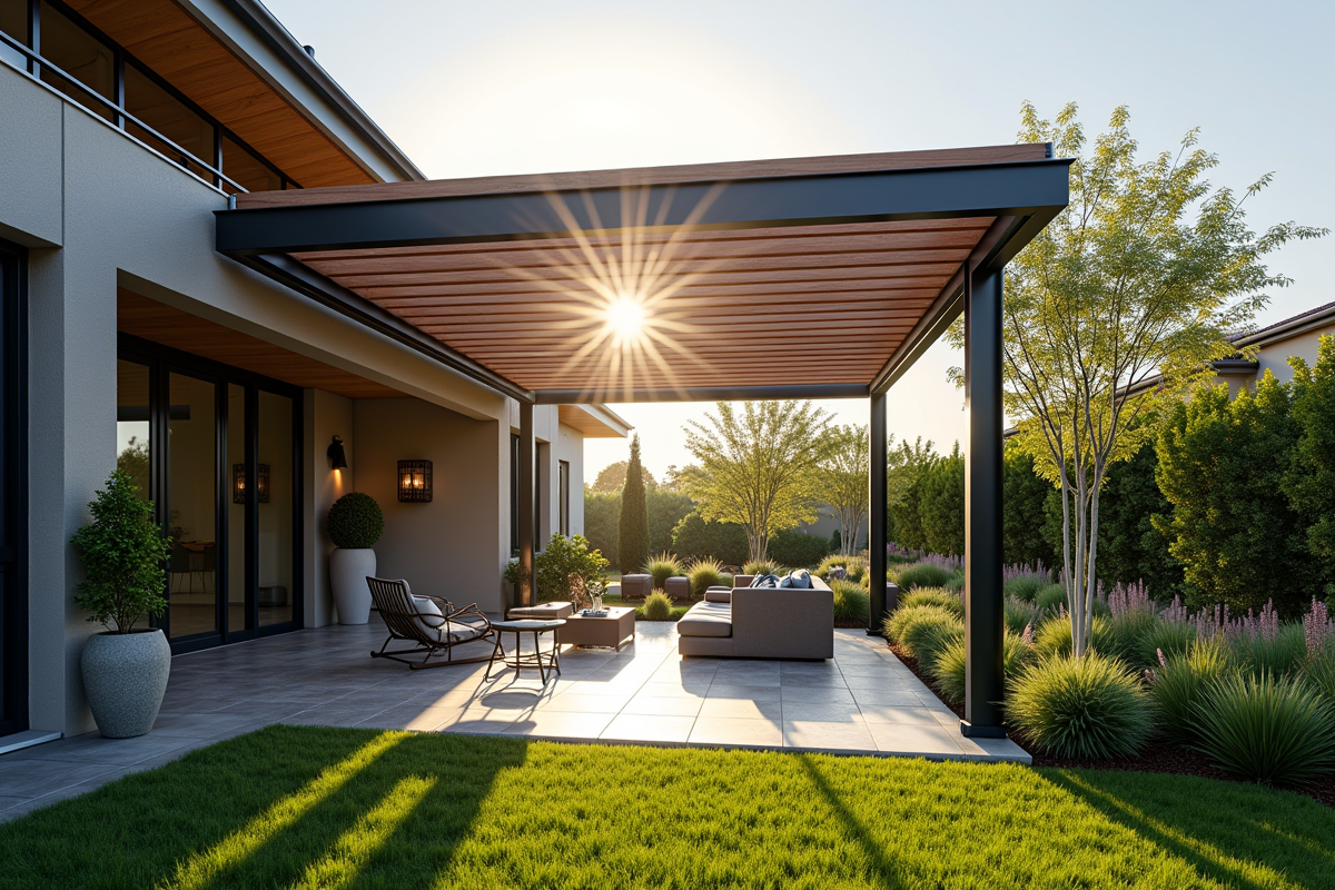 pergola jardin