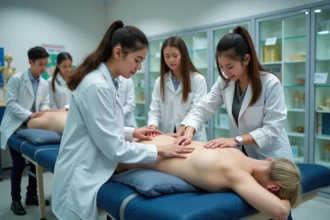 cours d'ostéopathie en formation professionnelle