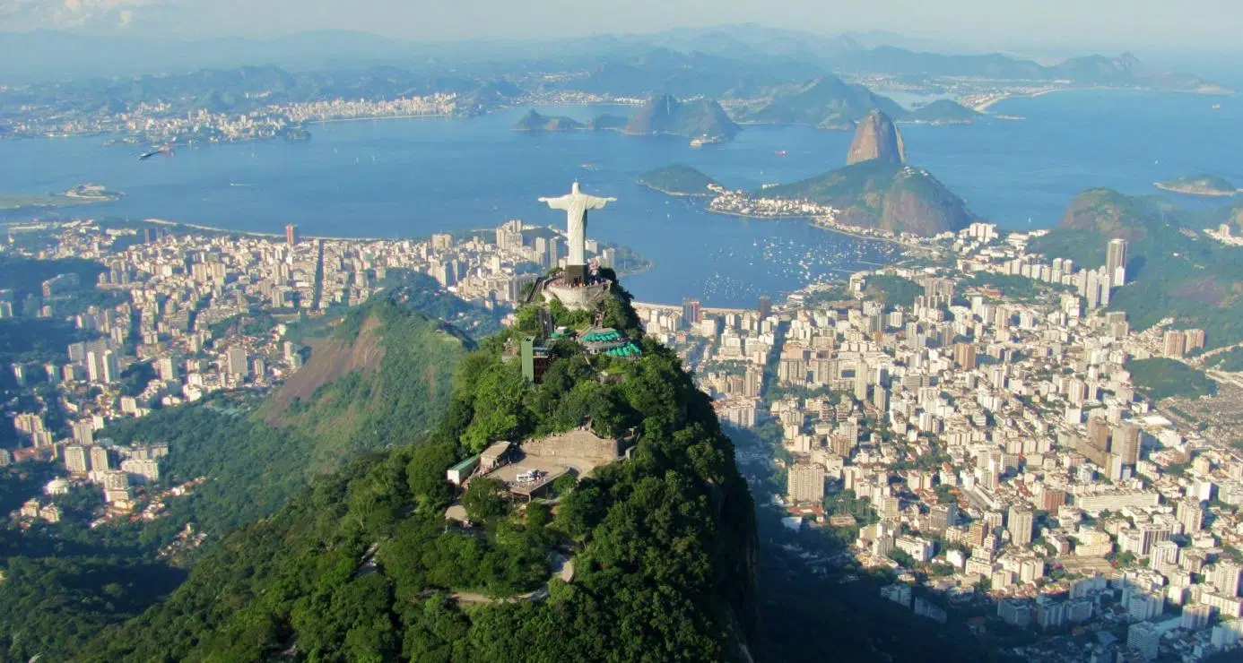 Le corcovado au Brésil