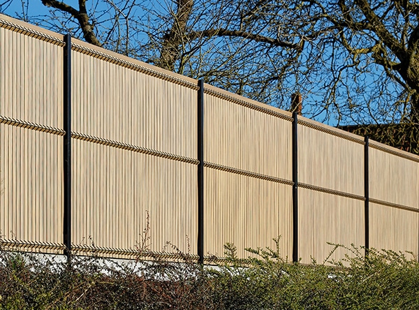 cloture de jardin en grillage rigide