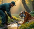 soigneur animalier au travail